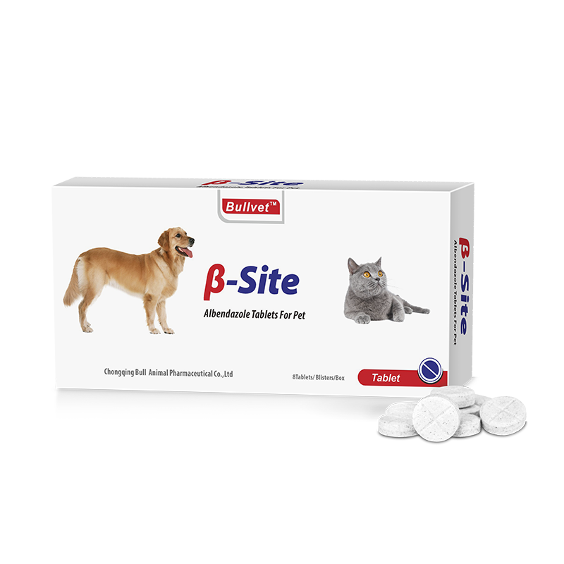 Tabletas de albendazol para mascotas